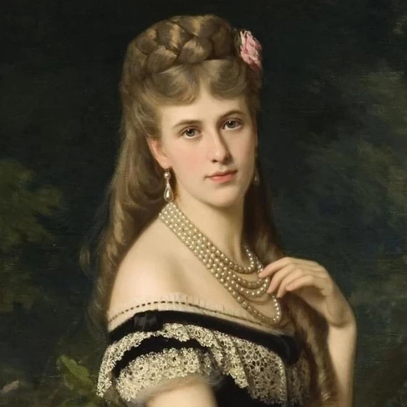 Ritratto della Contessa Maria Mikhailovna Berg - Hermitage State Museum, San Pietroburgo, dettaglio